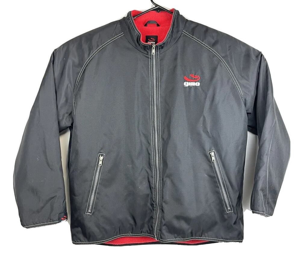 Giro Cycling Mechanic Jacket Mens XL Black Red Full Zip Bike Windbreaker Canada